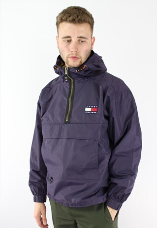 TOMMY HILFIGER VINTAGE HALF-ZIP ANORAK JACKET