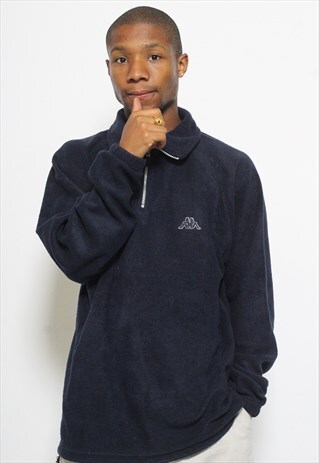 VINTAGE KAPPA 1/4 ZIP FLEECE