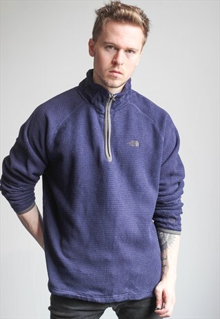 VINTAGE THE NORTH FACE HALF ZIP SWEATSHIRT