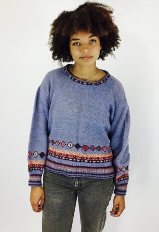 GORGEOUS PATTERNED KNITTED JUMPER
