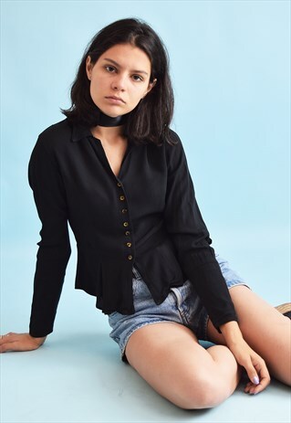 90'S RETRO MINIMALIST GRUNGE SHIRT TOP
