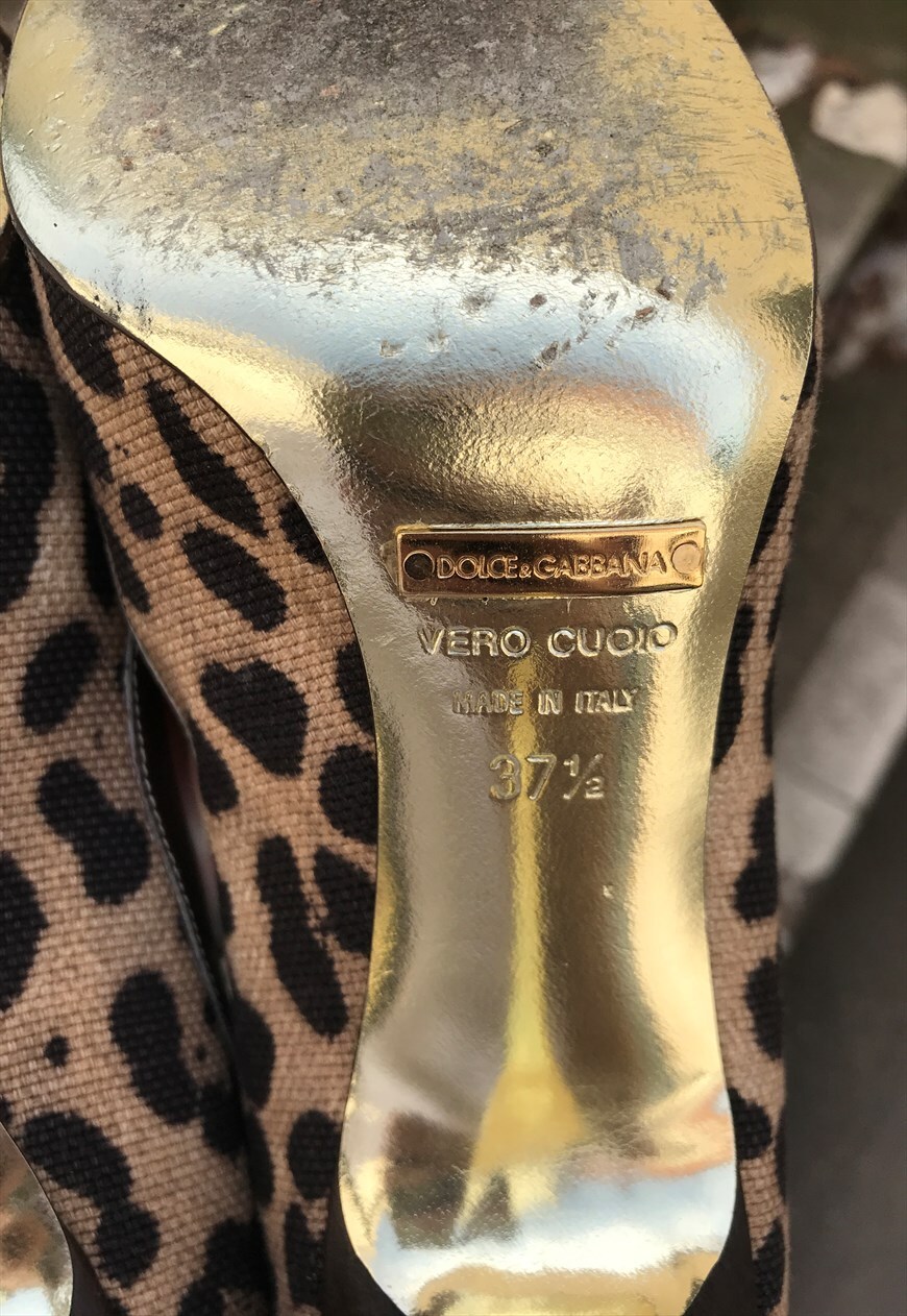 dolce gabbana vero cuoio shoes