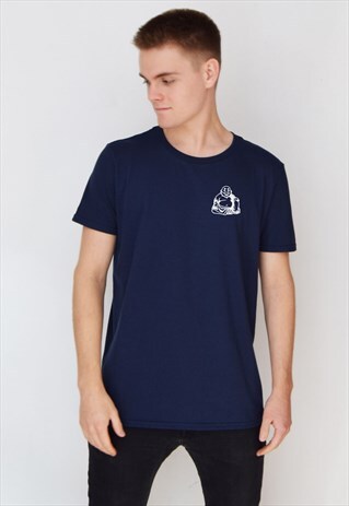 NAVY BUDDHA T-SHIRT