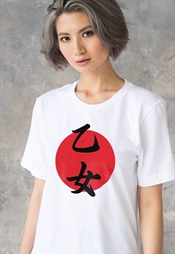 Japanese T Shirt Otome BL Geek Kawaii Printed Womens Tee