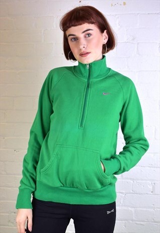 VINTAGE 90'S NIKE 1/2 ZIP SWEATSHIRT