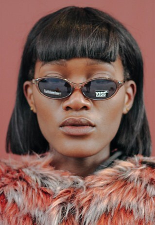 VINTAGE BROWN FRAME SUNGLASSES SUMMER FESTIVAL
