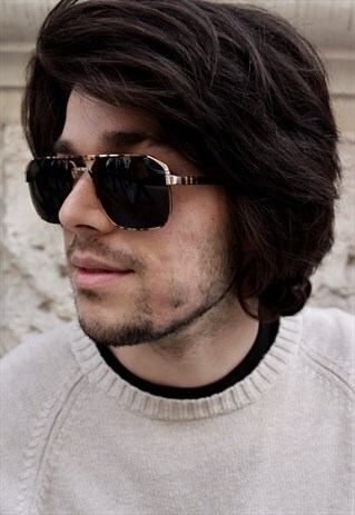 VINTAGE LUXURY SUNGLASSES DEFILE' MADE IN ITALY