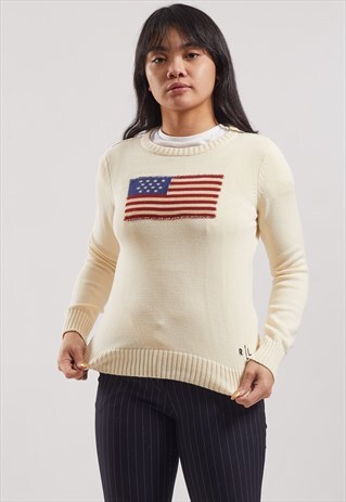 VINTAGE RALPH LAUREN KNITTED JUMPER