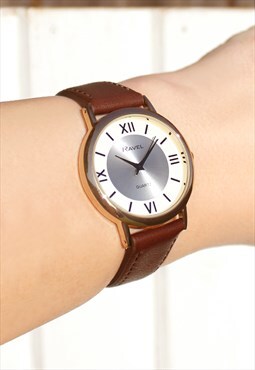Classic Gold Numeral Watch