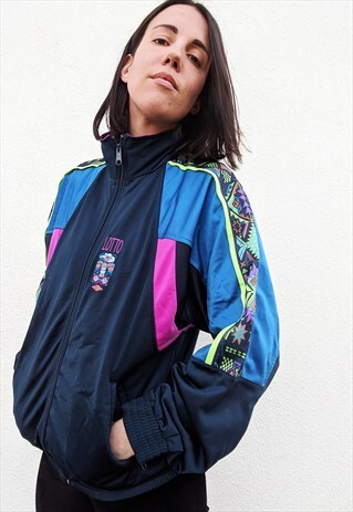 VINTAGE LOTTO TENNIS TRACK JACKET