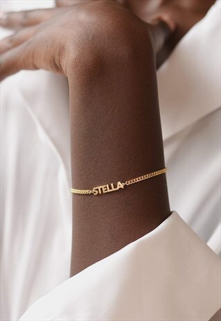 PERSONALIZED BRACELET - CURB CHAIN