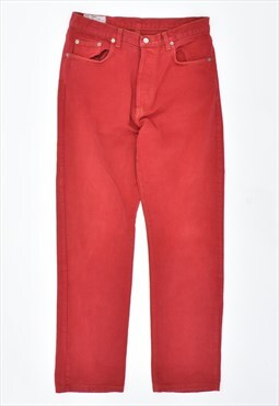 Vintage Jeans Straight Red