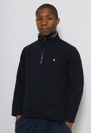 VINTAGE CHAMPION 1/4 ZIP SWEATSHIRT