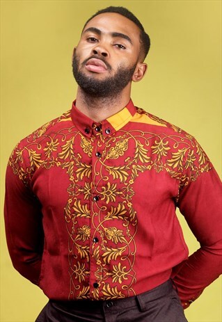 RARE PAISLEY PRINT LONG SLEEVE SHIRT