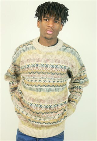 VINTAGE PATTERNED JUMPER