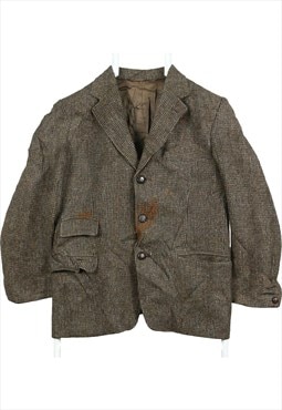 Vinted Harris Tweed 90's Tweed Wool Jacket Button Up Long Sl