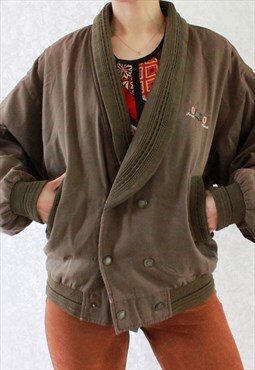 Vintage Jacket Browngreen L T600