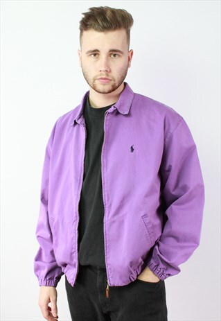 RALPH LAUREN CLASSIC HARRINGTON BOMBER JACKET