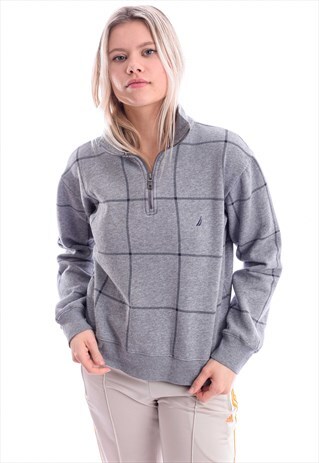 VINTAGE NAUTICA 1/4 ZIP SWEATSHIRT