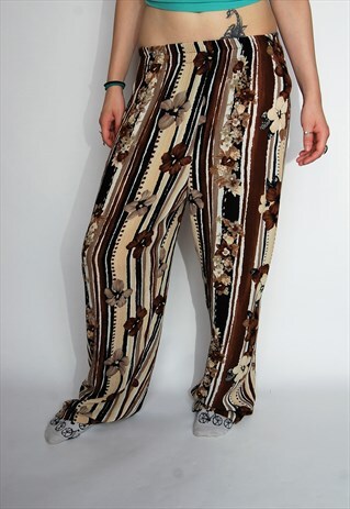 VINTAGE LOUD PRINT FESTIVAL TROUSERS