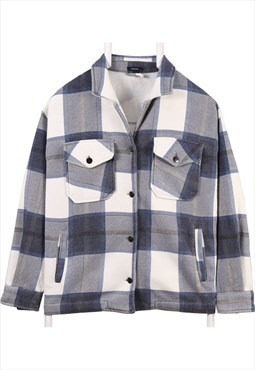 Vintage 90's Rising Shirt Flannel Long Sleeve Button Up