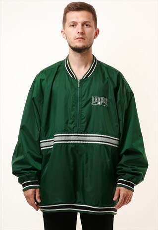90S VINTAGE REEBOK 1/4 ZIP SHELL JUMPER 14992