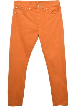 Levi's Orange Skinny  Jeans - W34
