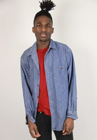 VINTAGE RALPH LAUREN DENIM SHIRT