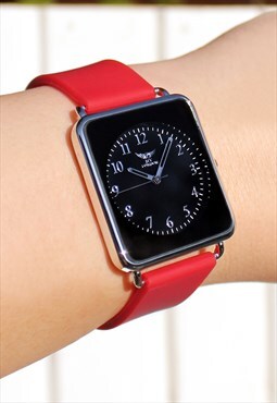 Smartwatch Style Silver Watch