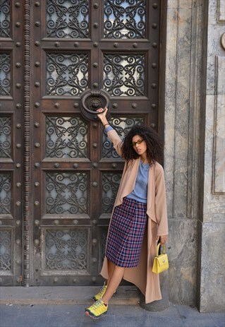 NEVER FULLY DRESSED OVERSIZED CAMEL COAT