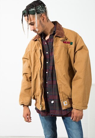 VINTAGE CARHARTT WINTER BLANKET JACKET / S2184