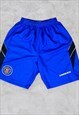 Vintage Manchester United Football Shorts 1996 Third Medium