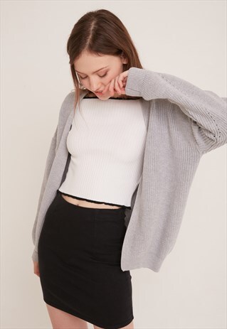 CARDIGAN - LIGHT GREY
