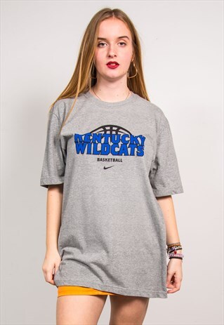 NIKE VINTAGE 90'S GREY KENTUCKY WILDCATS T-SHIRT