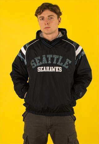 nfl reversible big logo hoodie