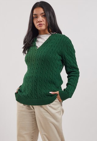 VINTAGE RALPH LAUREN V-NECK JUMPER
