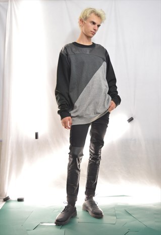 THREE COLOUR SWEATSHIRT
