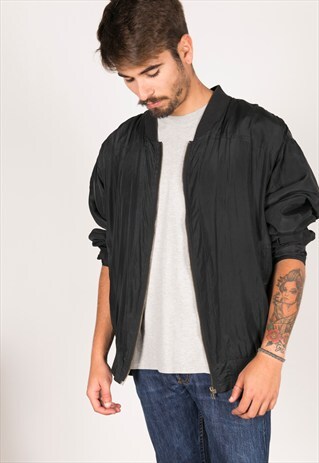 VINTAGE 80S BOMBER JACKET / R038