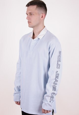 90S VINTAGE POLO RALPH LAUREN LONG SLEEVED TOP AA9988