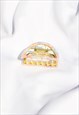 PASTEL SEMI CIRCLE CUT OUT CLAW HAIR CLIP