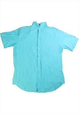 Vintage 90's Ralph Lauren Shirt Short Sleeve Button Up