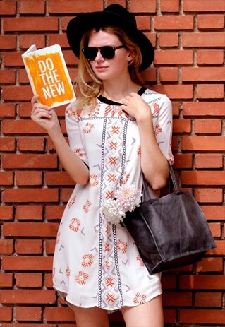 CHIFFON BOHO DRESS