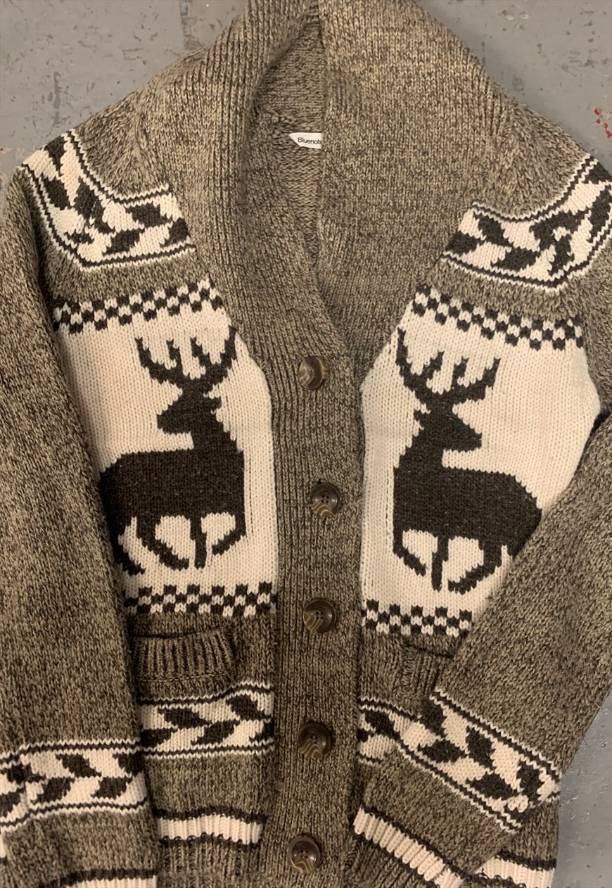 Mens hot sale moose cardigan