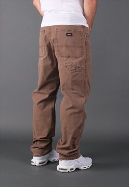 Dickies Carpenter Jeans in brown denim