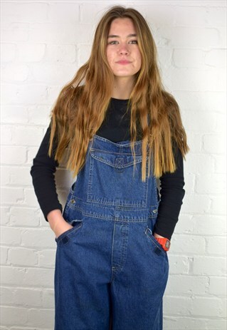 VINTAGE 90'S DENIM DUNGAREES