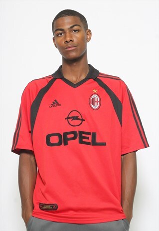 VINTAGE ADIDAS AC MILAN T SHIRT