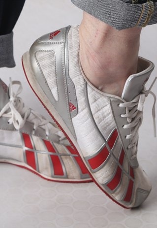 ADIDAS TRAINERS RARE UK 8 (DWDX)