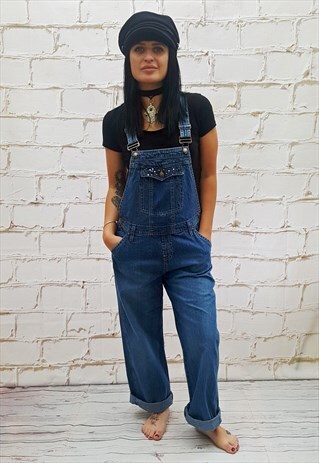 VINTAGE DENIM DUNGAREES