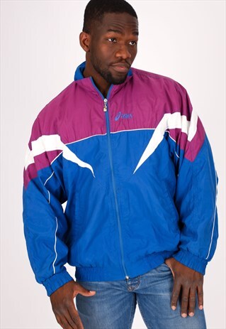 VINTAGE ASICS TRACK JACKET NJ1096
