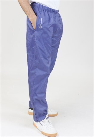 VINTAGE SERGIO TACCHINI PURPLE TRACKSUIT BOTTOMS